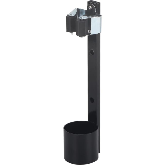 Draagbare Wandelstok Kruk Steun Houder Bevestiging Standaard voor Scootmobiel Rolstoel Rollator gray