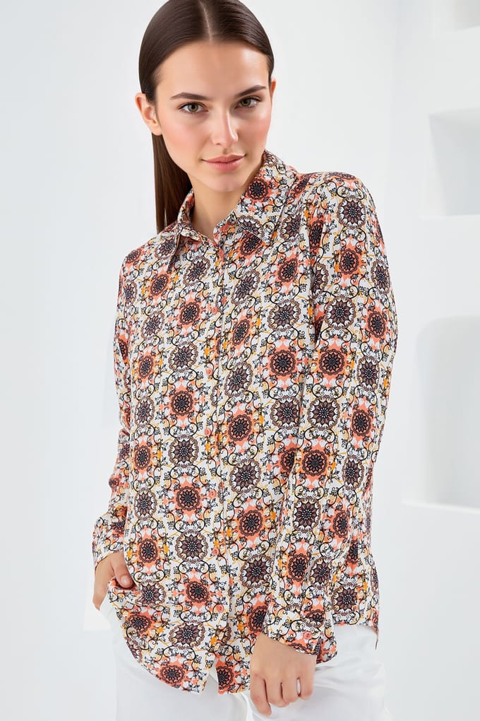 Gestreepte Lange Mouwen Shirt