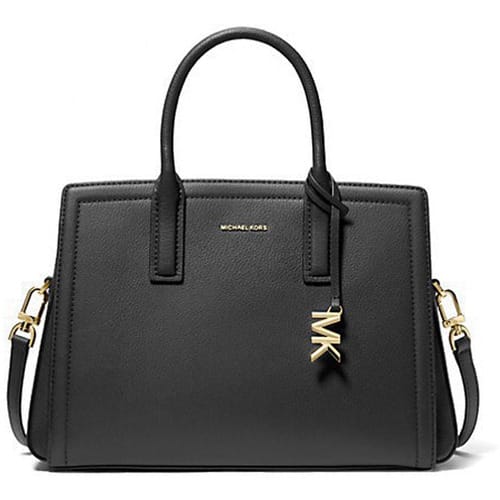 Michael Kors Medium Handtas / Crossbodytas Dames - Leer - Laila - Zwart