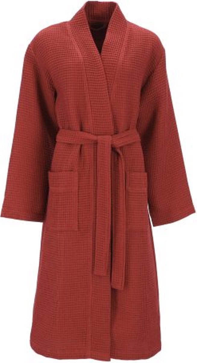 Siam Unisex Badjas van Vossen – Zachte Luxe in Tijdloze Kleur Raw Sugar