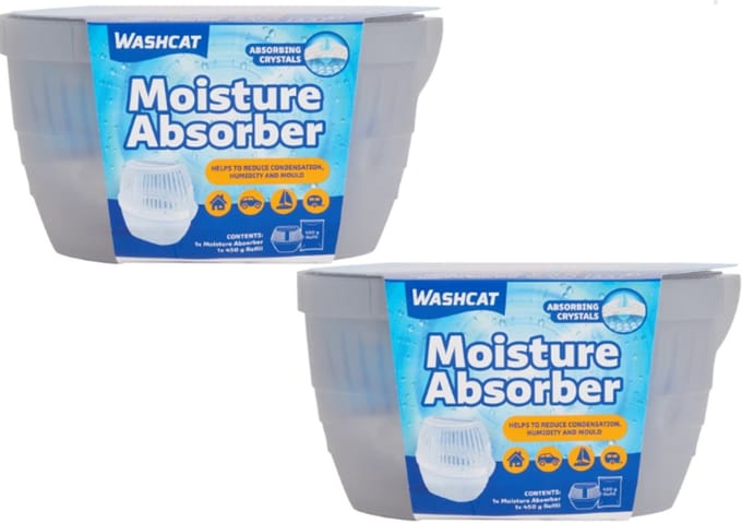 Washcat vochtvanger 450 gram X2