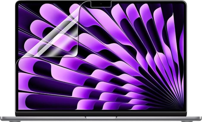 Screenprotector Bescherm-Folie geschikt voor Macbook Air 15" - M2 - 2023 - A2941