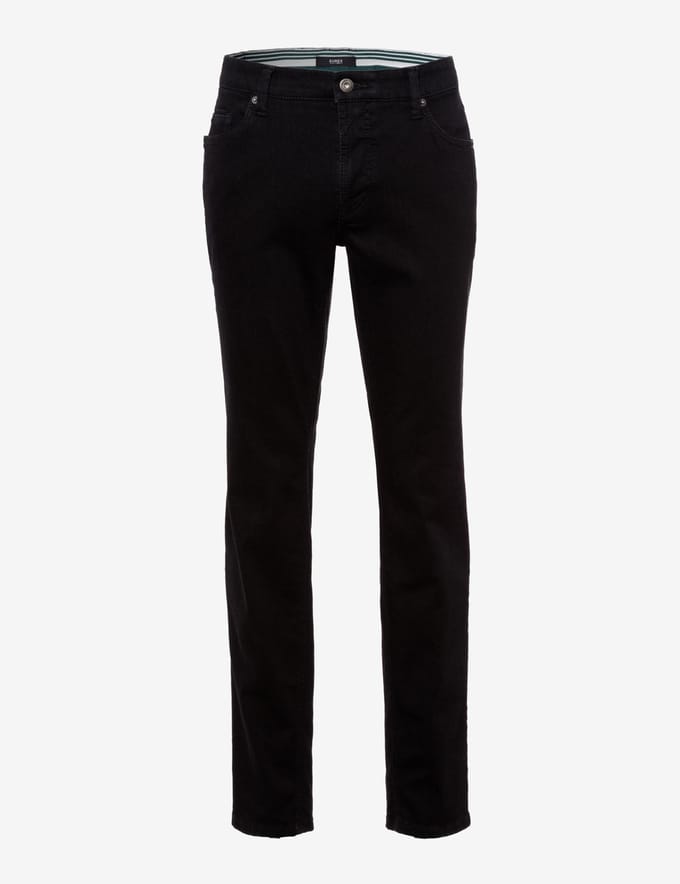 Eurex Heren Jeans  Style LUKE BLACK BLACK, denim zwart, maat 32U