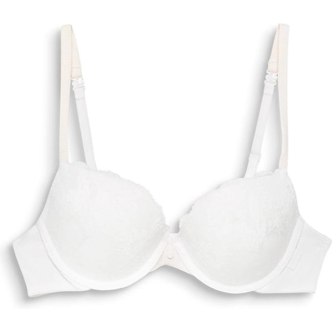 Esprit - maat 80B - beha gebroken wit