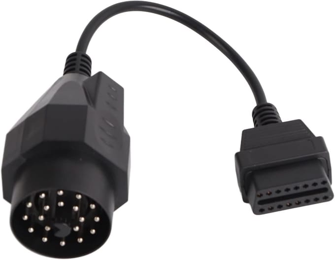 OBD2 Diagnostic Kabel 20 Pin naar 16 Pin - Adapter voor E36 E38 E39 E46 E53 X5 Z3 - Duurzaam en Flexibel - ShopVlot