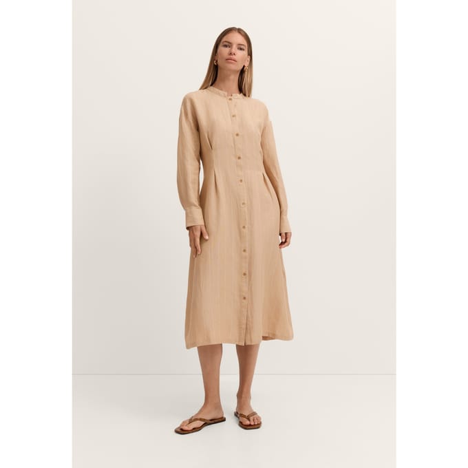 Bugatti Damen Blousejurk Modern Fit met strepen