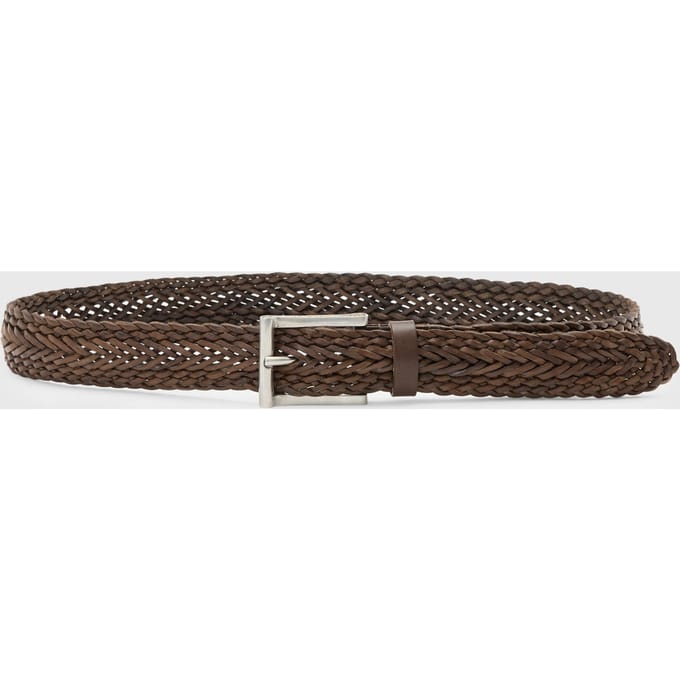 John Varvatos 32mm - Mott Filigree Wov En Olive Größe: W32 | Gürtel Outlet | Herren | Grün