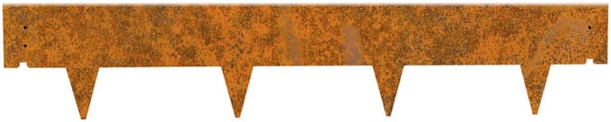 Wovar Luxe Borderrand Cortenstaal 18 x 94 cm | Per stuk