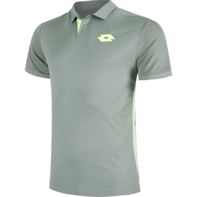 Lotto Tech IV D1 Polo Heren-Grijs