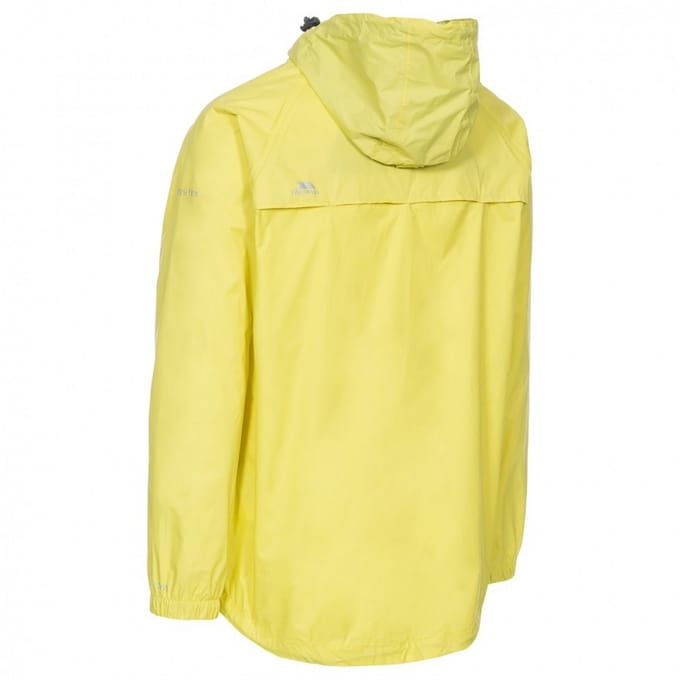 Trespass Volwassenen Unisex Qikpac Packaway Waterdicht Jasje (Geel)