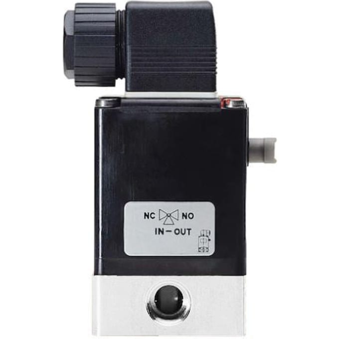 Magneetventiel 3/2-Weg G1/4'' Mixen Plastic NBR 0-4bar/58psi 24VDC 0330 86872