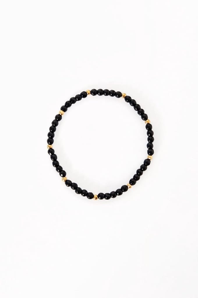 Middernacht bedelarmband