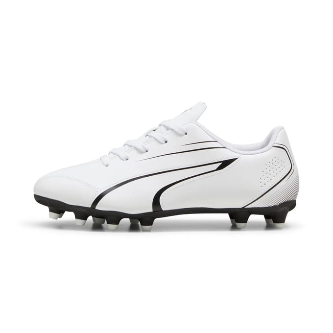 Puma Vitoria FG kinder voetbalschoenen wit - Maat 32 - Uitneembare zool