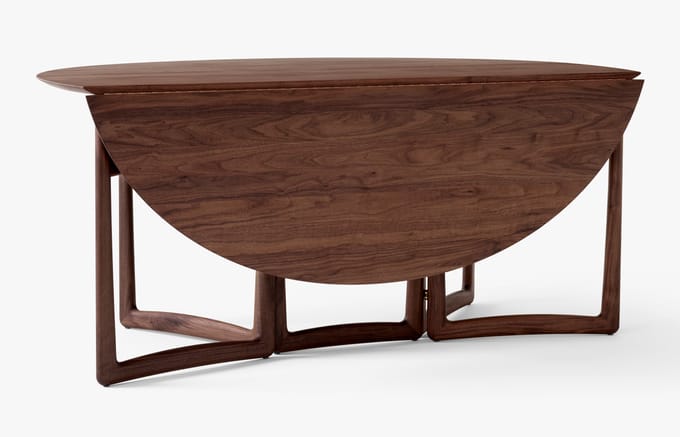 &Tradition Drop Leaf HM6 Eettafel - walnoot, geolied