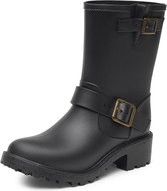 Noor Dameslaars PVC - Zwart - 41