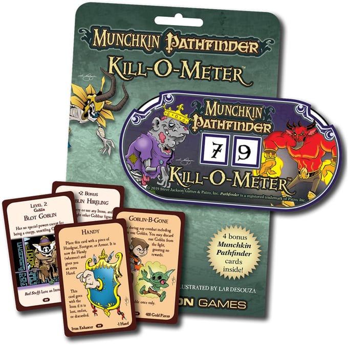 Munchkin Pathfinder Kill-o-Meter - Steve Jackson Games