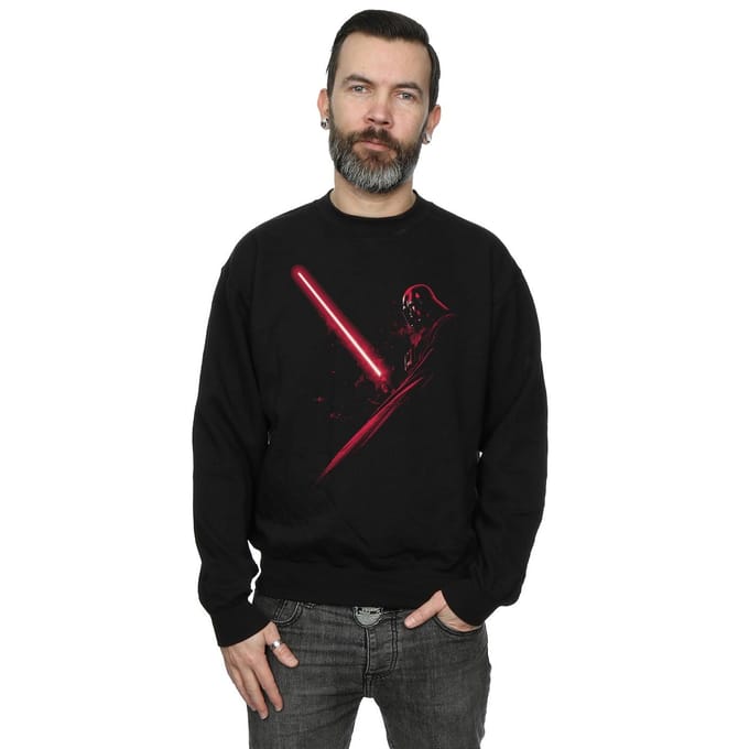 Star Wars Heren Darth Vader Shadow Sweatshirt (Zwart)