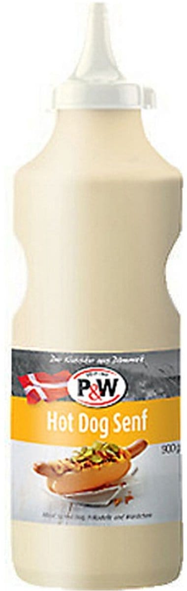 P&W | Hot Dog Mosterd | 900 gram
