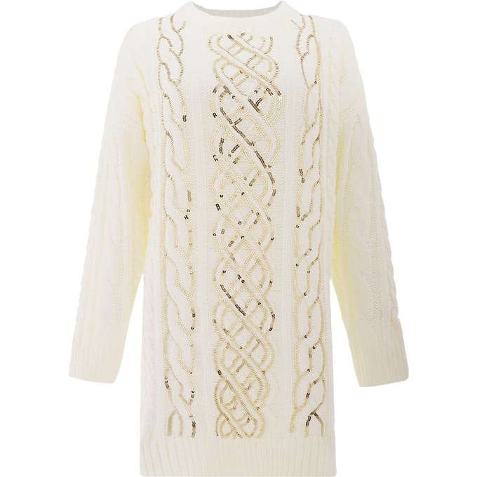 Faina Jumper Dames wolwit