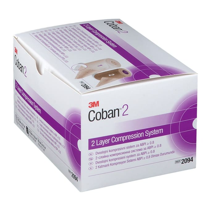 3M Coban 2 Lagen Compressiesysteem 2094 Compressen
