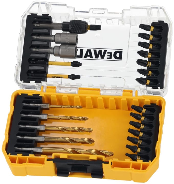 DeWalt FLEXTORQ Serie - Impact Torsion Boorbitset - 25 Delen - Voor Metaal en Schokbestendig