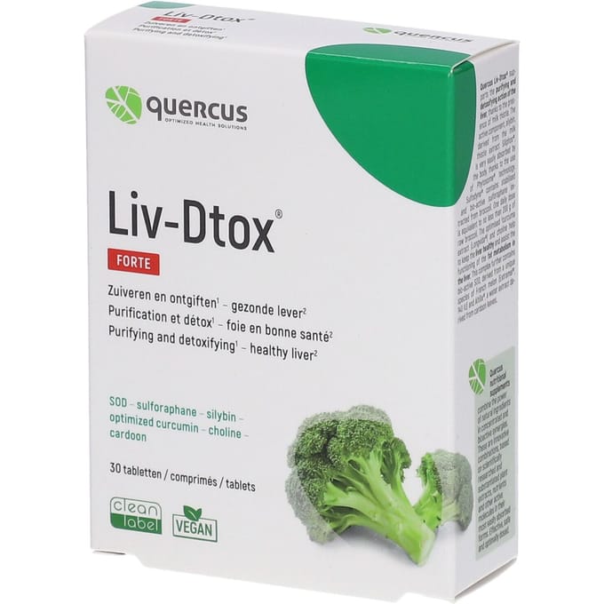 Quercus Liv-Dtox® Forte 30 Tabletten
