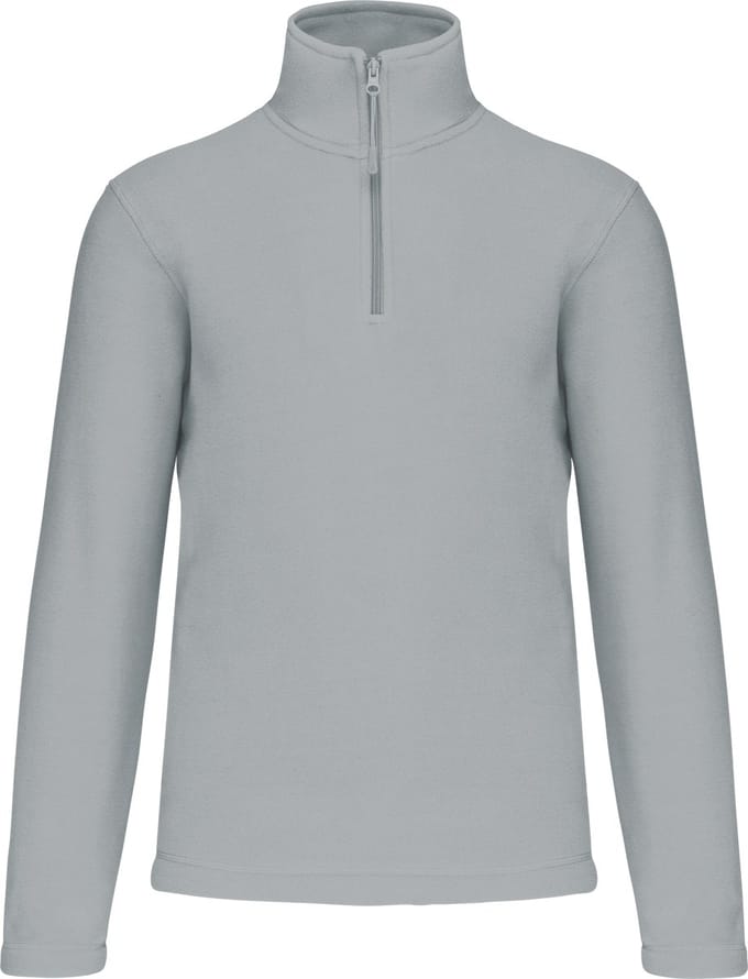 Kariban Enzo - Fleece met ritskraag K912 - Snow Grey - M