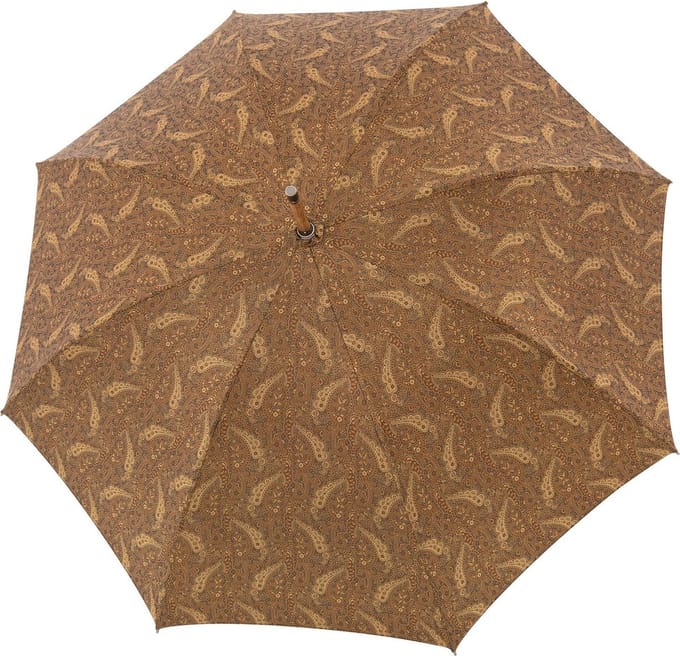 doppler Manufaktur Paraplu Norfolk Cottage Brown Bruine