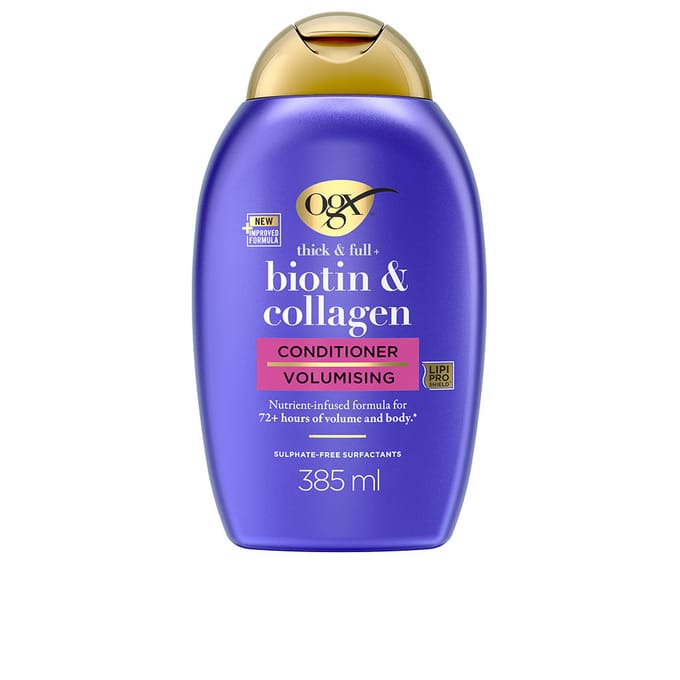 Ogx Thick & Full+ Biotine Collageen Volumizing Conditioner 385 Haarspoeling