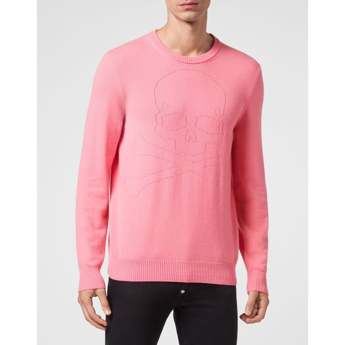 Pullover Ronde Hals Skull And Plein