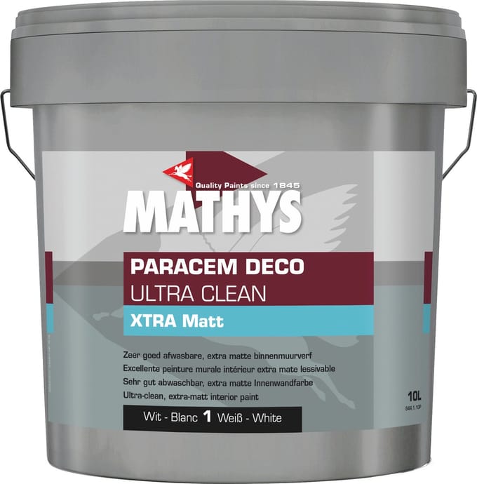 Mathys Paracem® Deco Ultra Clean Xtra Matt 10L