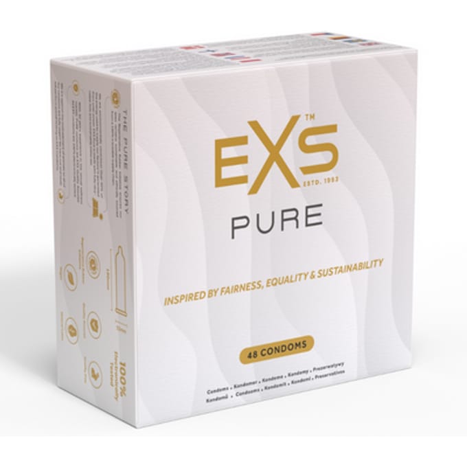 EXS Pure ultradunne vegan condooms - 48 stuks