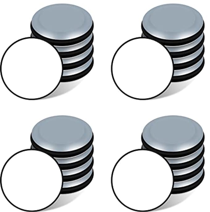 16 Stuks PTFE Teflon Meubelglijders voor Glad en Tapijt