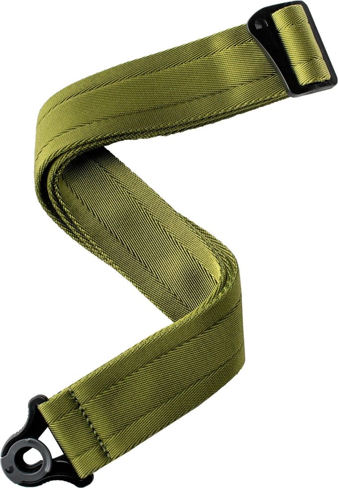 D'Addario 50BAL08 Auto-Lock Guitar Strap (Moss) - Gitaarband