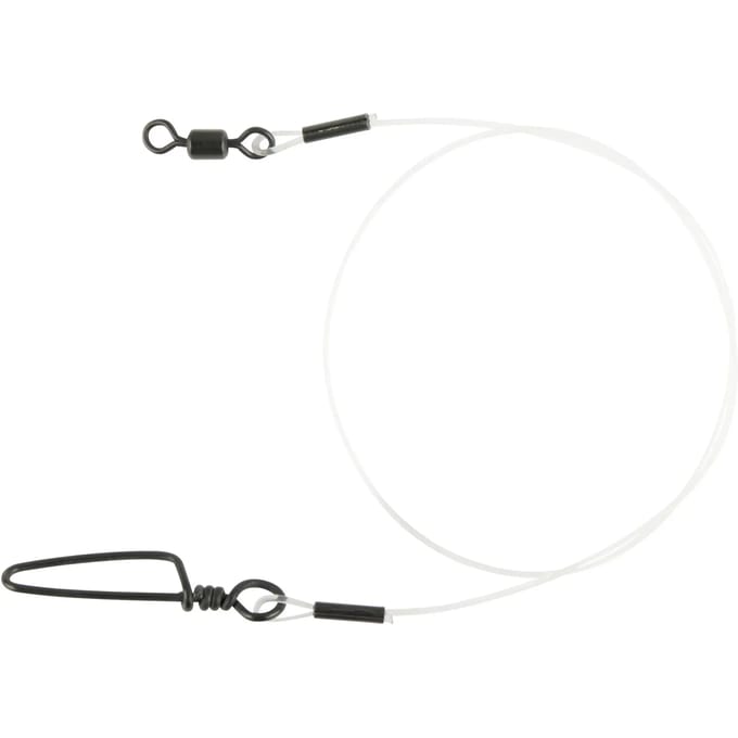 Spro MB Leader Fluoro - 100lb - 60cm - Onderlijn - Mat Zwart