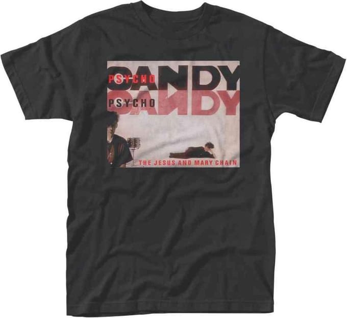 The Jesus And Mary Chain Heren Tshirt -S- Psychocandy Zwart