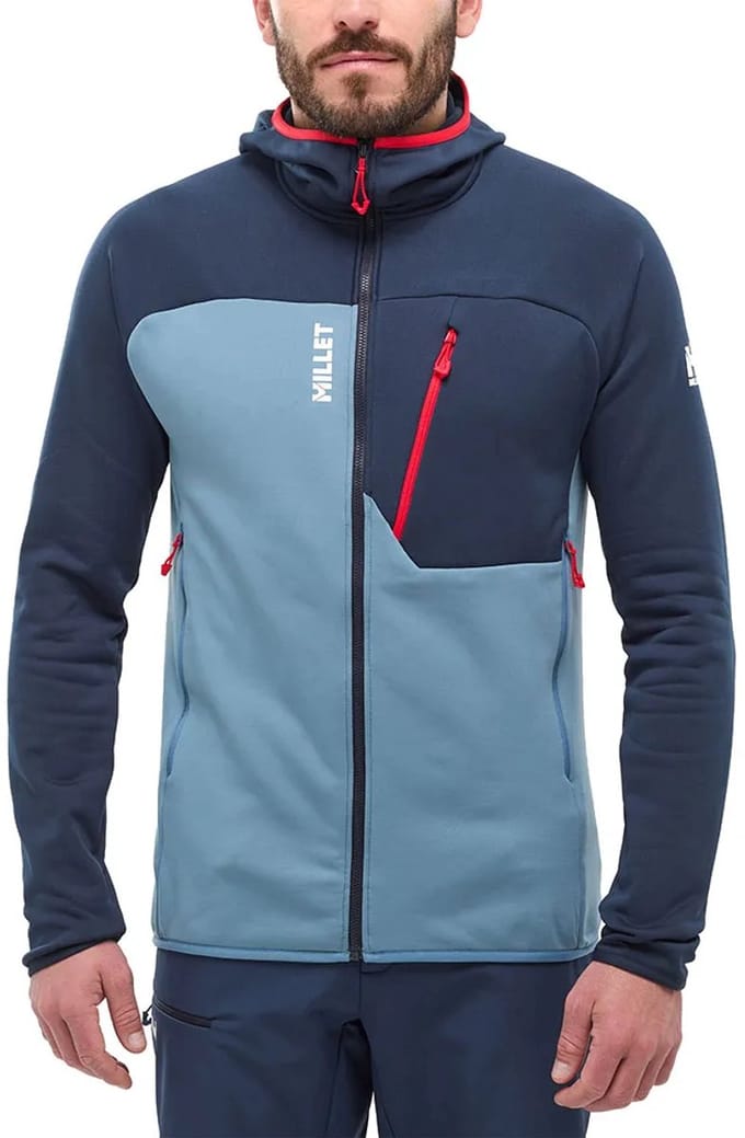 Millet Seneca Fleece Sweatshirt Met Rits Blauw XS Man