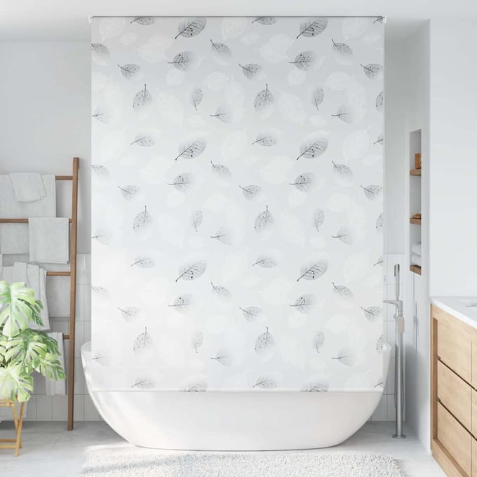 vidaXL - Doucherolgordijn - 150x240 - cm - stofbreedte - 146 - cm