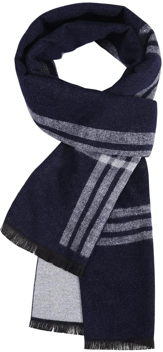 Heren sjaal winter warm plaid check lange klassieke zachte herensjaal