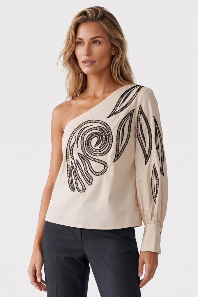 & Other Stories St Lou Top White Taglia: XS | Maglie a manica lunga Outlet | Donna | Bianco