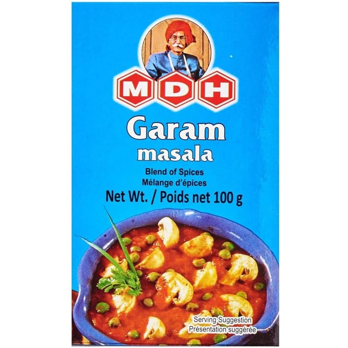 Garam Masala: universeel kruidenmengsel (100 gr), Garam Masala, MDH blue