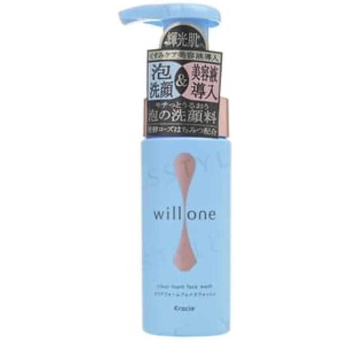 Kracie - willone Clear Foam Face Wash 150ml