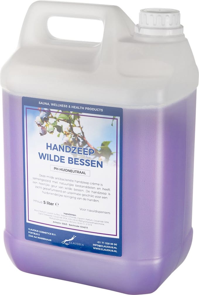 Handzeep Wilde Bessen 5 liter - navulling