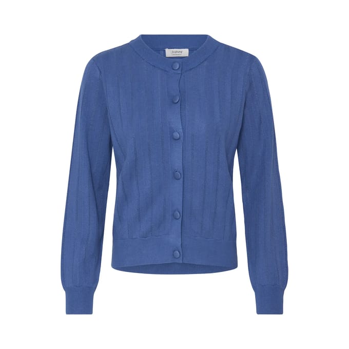 b.young - BYMMORLA POINTELLE CARDIGAN 2 - Dames - Cardigans