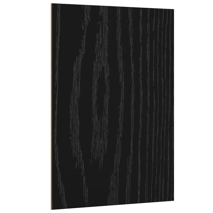 vidaXL - Decor - Panels - 150 - st - Zwart - eiken - 15 - x - 21 - x - 0,27 - cm - Bewerkt - hout