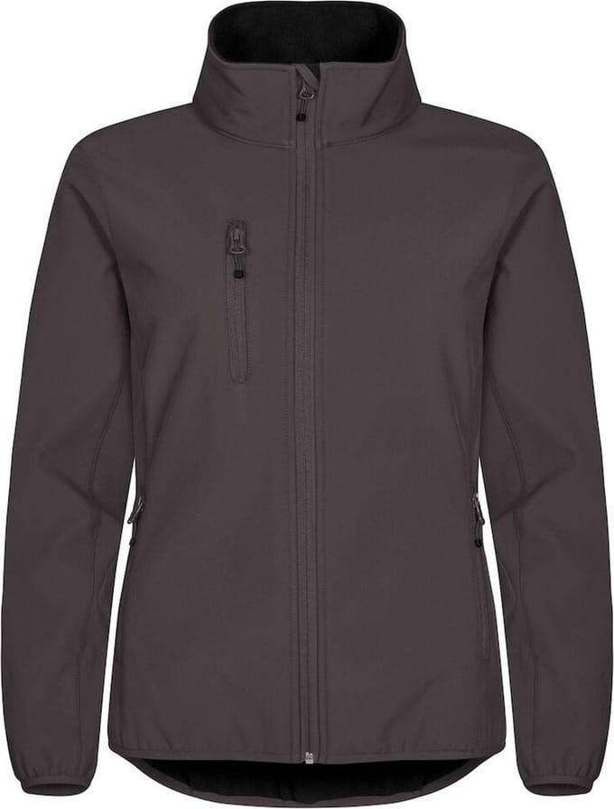 Craft Basic Softshell jacket dames antraciet xl