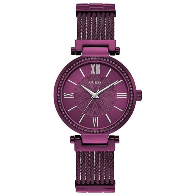 Guess W0638L6 Dameshorloge 37 mm paars