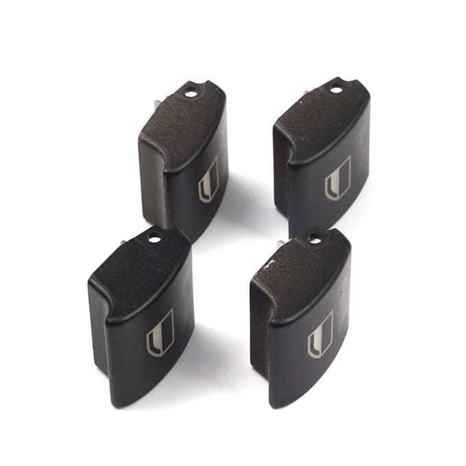BDP59-2 4 Pièces Cache Bouton Interrupteur de Fenêtre 61316902175 pour BMW 3 E46 E90 X5 X3