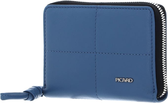 PICARD Portemonnee Plaza 1 Zip Around Wallet Wintersky Lichtblauw