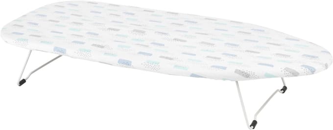 AHD® Tafelstrijkplank - Strijkplanken - Strijkdeken - Strijktafel - Wit - 73cm x 31cm x 15cm